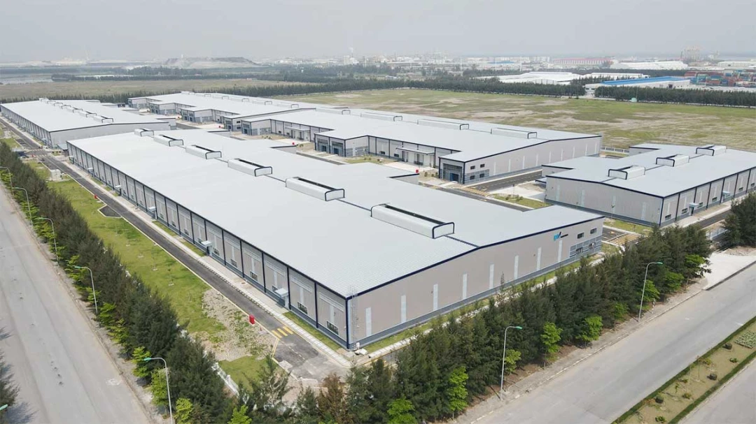 Cho thuê 7500m2 nhà xưởng Khu công nghiệp Nam Đình Vũ, Hải Phòng